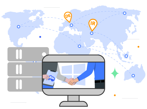 تفاوت نمایندگی هاست ویندوز ایران و آلمان