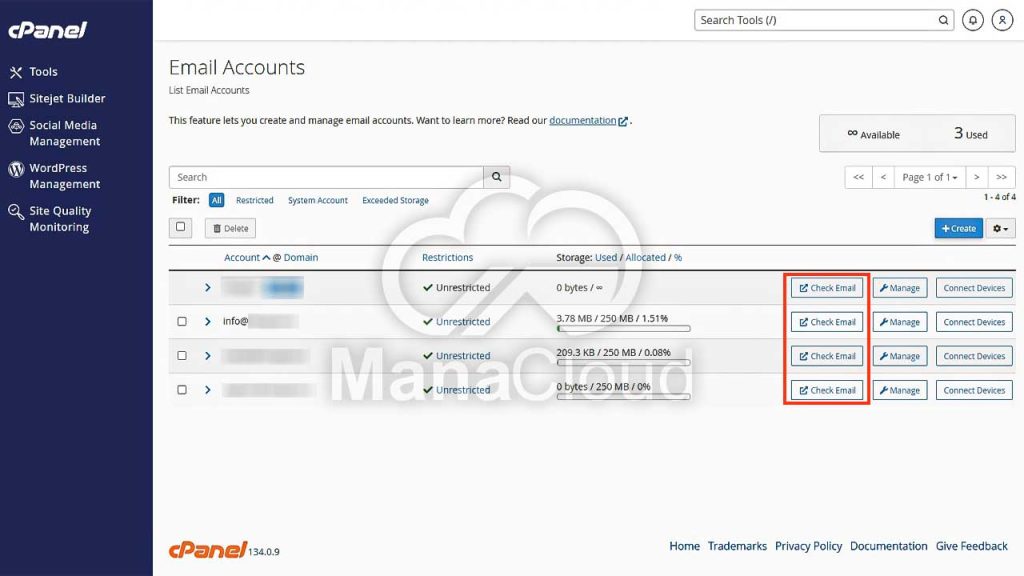ورود از طریق سی پنل
