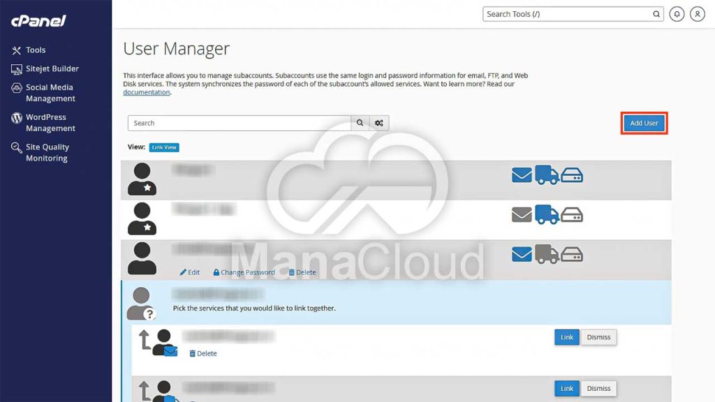 آموزش ایجاد کاربر جدید در User Manager