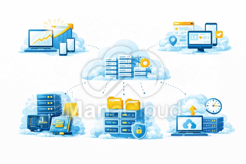 کاربردهای سرور ابری